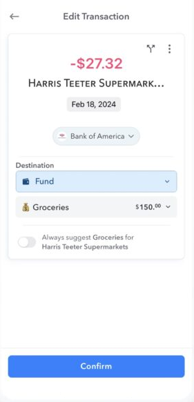 Transaction from Fund