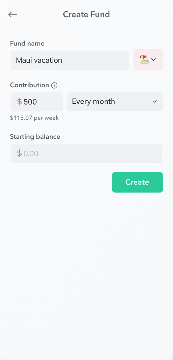 Create a new fund