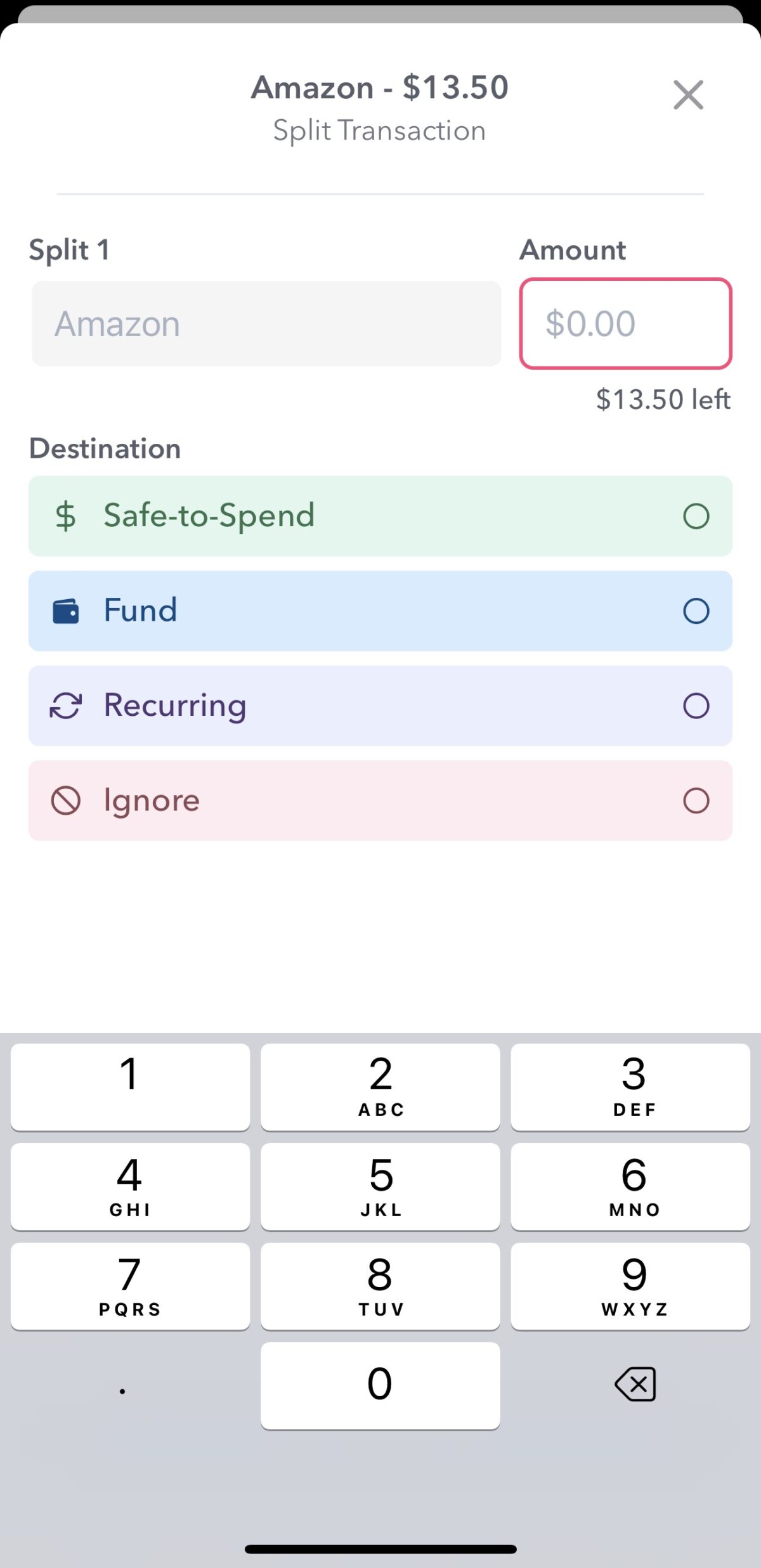 NEW FEATURE: Split Transactions - Weekly | A Budget Planner and ...